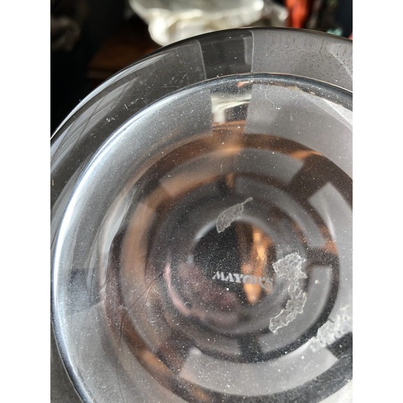 SOTTSASS ASSOCIATI for Mayor’s Jewelry Hand Made Glass Vase - Italy - C 1990's - Picture 15 of 15